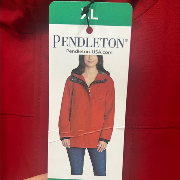 Pendleton Red Hooded Jacket - Picture 4 of 8